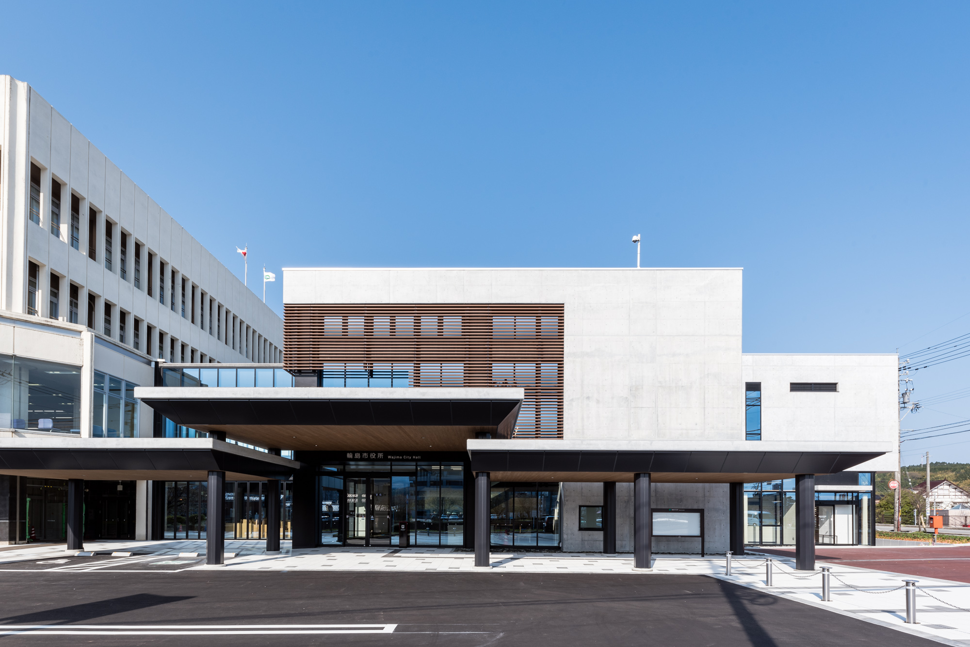 建築写真｜石川県｜輪島市庁舎｜設計：(株)浦建築研究所